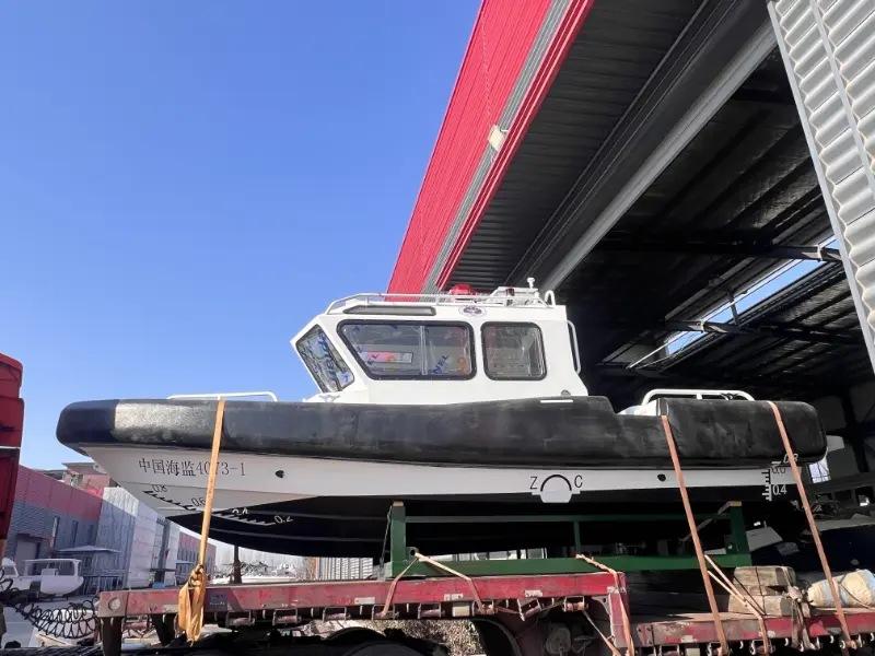 Lawada® Yacht ha consegnato con successo una motovedetta in alluminio da 7,8 m per le forze dell'ordine