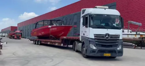 LAWADA® completa la navigazione di prova e la spedizione di due navi passeggeri in alluminio 1280 personalizzate